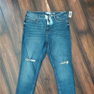Old Navy High Rise Rockstar Super Skinny - 12
